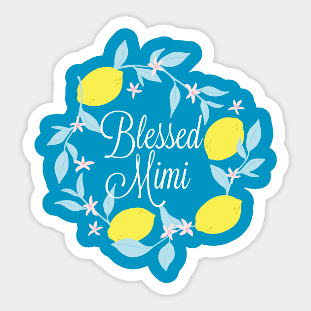 Blessed Mimi Sticker by AChosenGeneration